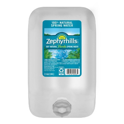 Zephyrhills Brand 100% Natural Spring Water - 2.5 gal (320 fl oz) Jug