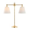 31" Metal Ruth Library Table Lamp (Includes LED Light Bulb) Gold - JONATHAN Y: Elegant Desk Lighting, UL Listed - image 2 of 4