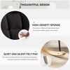 Modern Nursery Rocking Chair, Upholstered Glider Chair with High Backrest, Rocker Accent Armchair, Recliner Chair for Bedroom Living Room - 4 of 4