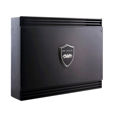 Wet Sounds Sinister SDX6 6-channel Amp - 6x185 Watts @ 4 ohms, 6x290 Watts @ 2 Ohms, 3x585 Watts Bridged