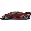 McLaren Solus GT Wine Red Metallic with Gold Stripes 1/64 Diecast Model Car by CM Model - 3 of 4