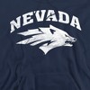 University of Nevada Reno Official Distressed Primary Logo Adult Pull-Over Hoodie - 2 of 4
