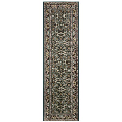 Oriental Weavers Kashan Area Rug, 2' x 8', Navy/Multicolor