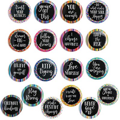 Inspirational Magnets for Lockers Or Fridge (18 Count)