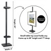 Americanflat Easel Stand - Adjustable Frame Stand - Black - 2 of 4