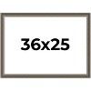 PosterPalooza | Weathered Black Picture Frame - UV Acrylic, Backing Board, Hanging Hardware Included - 2 of 4