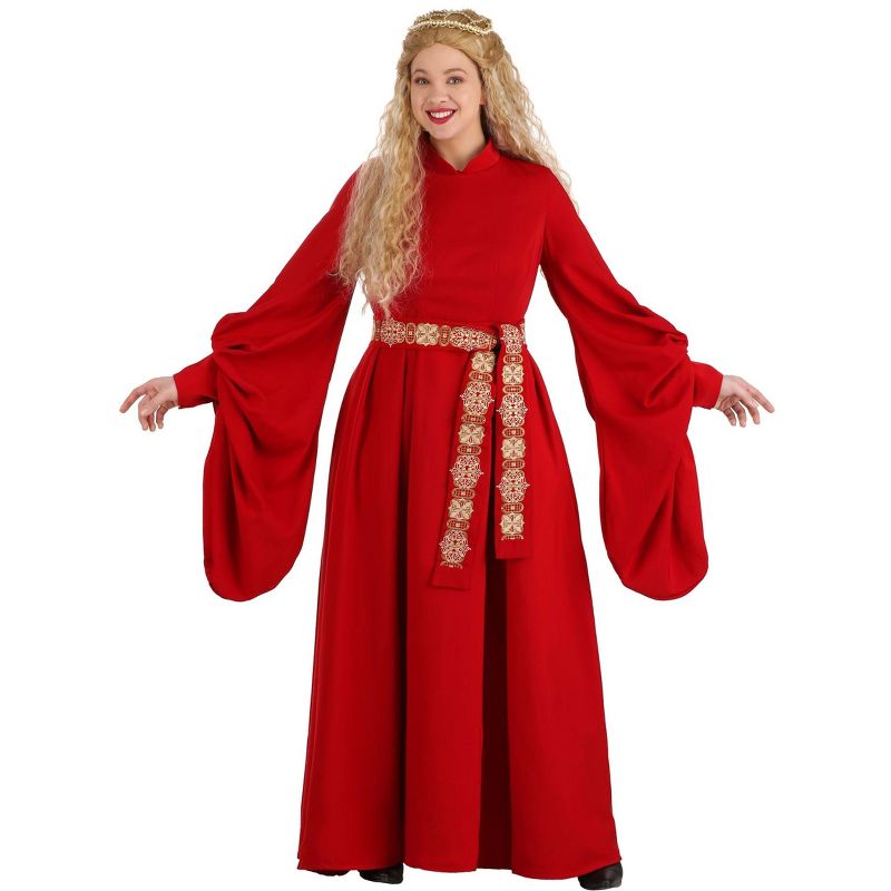 HalloweenCostumes.com Adult Princess Bride Buttercup Red Dress Costume., 2 of 10