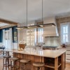 LLHZSY Wood Island Pendant Chandelier 43 3/10" Wide Farmhouse Rustic 3-Light Fixture for Dining Room Kitchen - 2 of 4