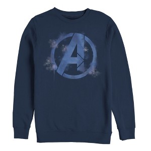 Men's Marvel Avengers: Endgame Smudged Logo Sweatshirt - 1 of 3