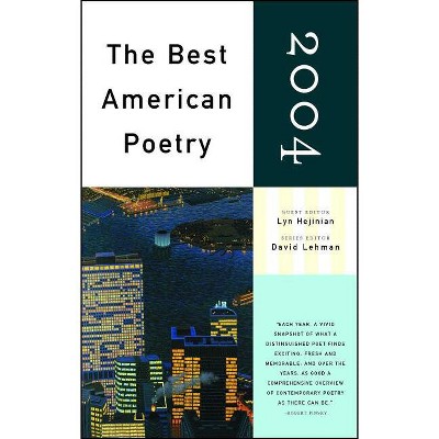 The Best American Poetry - by  Lyn Hejinian & David Lehman (Paperback)
