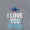 Women's - Lilo and Stitch - I Love Stitch Short Sleeve Graphic T-Shirt - 2 of 4