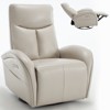 NicBex Recliner Chair Rocking Chair Recliner Swivel Accent Chair with Lumbar Support Reading Chair with USB Ports for Living Room - 2 of 4