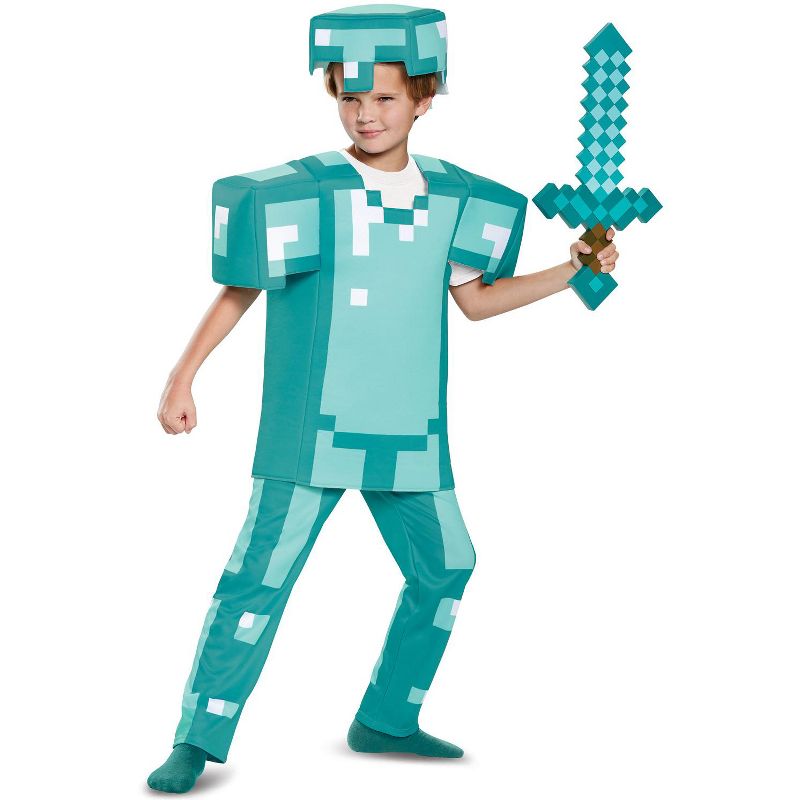 Minecraft Armor Deluxe Child Costume, 1 of 5