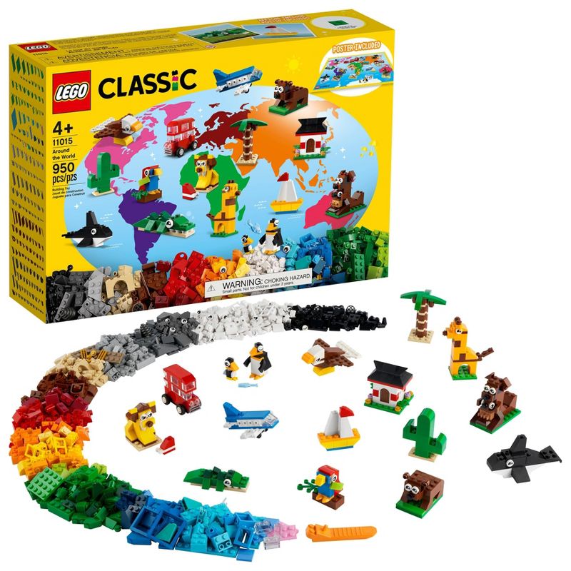 LEGO Classic Around the World 11015 Building Kit, 1 of 8