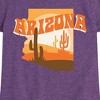 Girls' - Instant Message - Arizona Desert Fitted Short Sleeve Graphic T-Shirt - 2 of 4