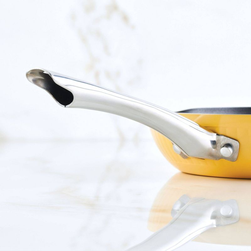 Farberware Style 10&#34; Nonstick Frying Pan - Yellow, 5 of 12