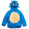 SEGA Sonic the Hedgehog Zip Up Winter Coat Puffer Jacket - image 2 of 4