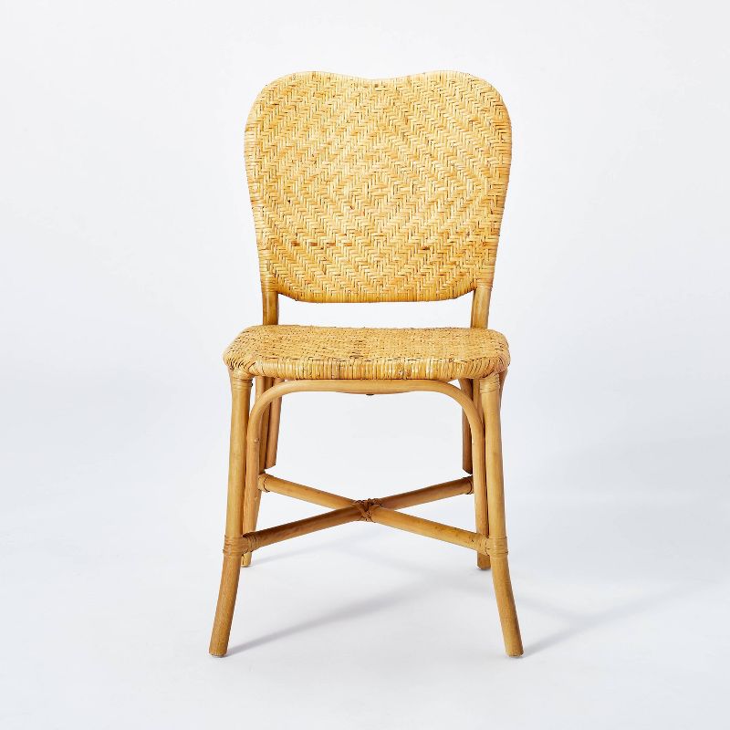 Interlaken Rattan with Woven Seat and Back Dining Chair - Threshold&#8482; designed with Studio McGee, 4 of 9