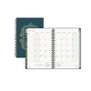 Morris & Co. 5"x8" by Blue Sky  2026 Weekly/Monthly Wirebound Planner Hardcover Blackthorn Blue - 4 of 4