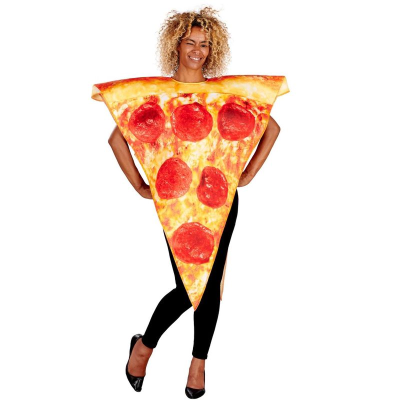 Angels Costumes Pepperoni Pizza Adult Costume | One Size, 2 of 4