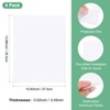 Unique Bargains Sublimation Aluminum Yard Garden DIY White Blank Metal Signs - 3 of 4