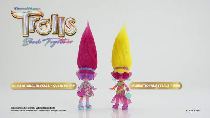 DreamWorks Trolls Band Together Hairsational Reveals Queen Poppy Fashion Doll &#38; 10+ Accessories, 2 of 8, play video