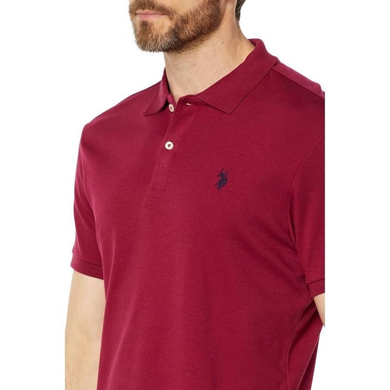 U.S. Polo Assn. Men's Slim Fit Interlock Polo Shirt, 3 of 4