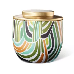 Paper Cut Out Metal with Brushed Gold Lid Candle Sandalwood - Tabitha Brown for Target