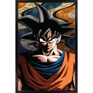 Trends International Dragon Ball Z: Cell Saga - Goku Framed Wall Poster Prints - 1 of 4