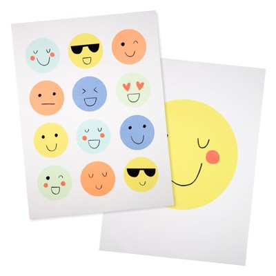 Meri Meri Emoji Wall Art