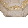 Kurt Adler 52-Inch Ivory Tree skirt with Quilted Border - 2 of 3