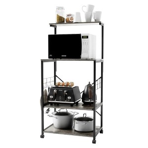 Bestier 4-Tier Bakers Rack on Wheels - 1 of 4