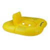 Swimline 52" Inflatable Children's 1-Person Swimming Pool Baby Seat Float - Yellow - 2 of 4