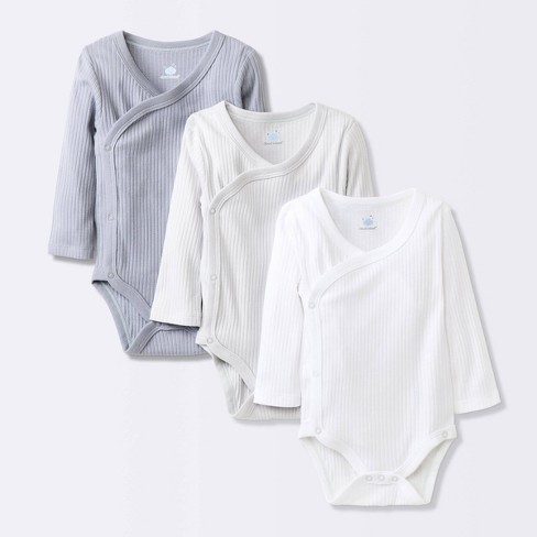 3-Pack Long-Sleeve Thermal Bodysuit for Baby