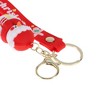 Unique Bargains Christmas Keychain with Double Ring and Lobster Clasp Alloy 2.76" - 3 of 4