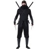 HalloweenCostumes.com 2X   Stealth Shinobi Ninja Adult Plus Size Costume, Black - 2 of 2