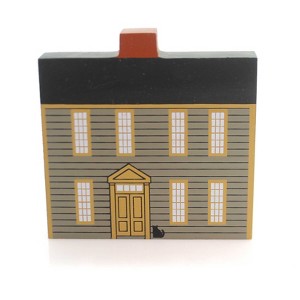 Cat's Meow Village 4.25 In Stephen Hopkins Home Everyday Building , Collectors Club Declaration (1PC) - 1 of 4
