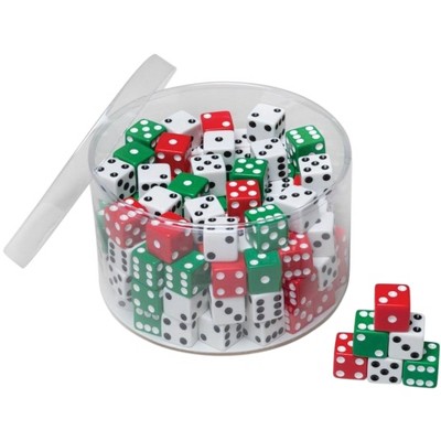 Creativity Street Drum of Dice, Set of 144