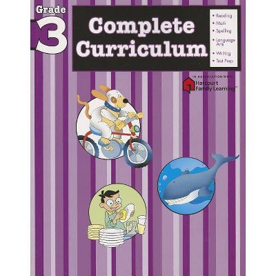 Complete Curriculum, Grade 3 - (Flash Kids Harcourt Family Learning) by  Flash Kids (Paperback)