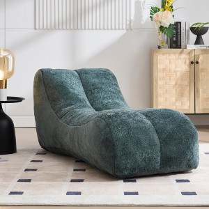 Grungis Bean Bag Lounger,Beanbag Chair with High-Quality Sponge,Adult Lounge Sofa,Comfy Couch for Living Room Bedroom - 1 of 4