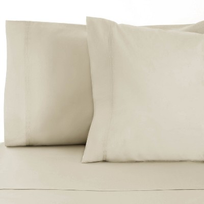300 Thread Count Rayon From Bamboo Solid Set of 2 Pillowcase Set by Blue Nile Mills