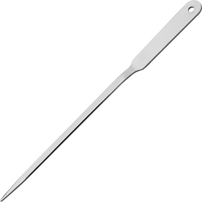 Business Source Letter Opener Nickel Plated 9"L Silver 32376