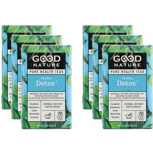 Good Nature Tea Detox - Case of 6 - 1.058oz - 1 of 2