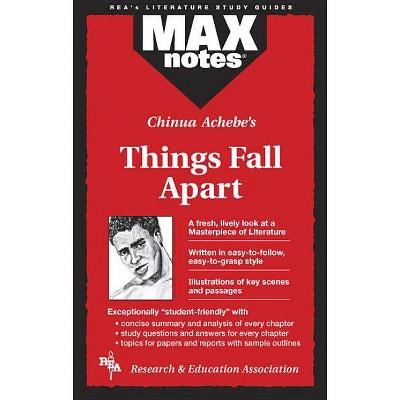 Things Fall Apart (Maxnotes Literature Guides) - (MAXnotes) by  Sara Talis O'Brien (Paperback)