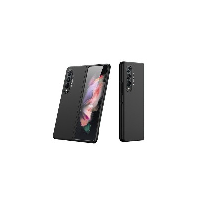 SaharaCase Hard Shell Silicone Case for Samsung Galaxy Z Fold3 5G Black (CP00107)