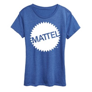 Women's - Mattel - Mattel Original Logo Short Sleeve Graphic T-Shirt - 1 of 4