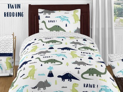 Utopia Bedding All Season Dinosaur Comforter Set with 2 Pillow Cases - 3  Piece B