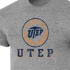 NCAA UTEP Miners Men's Gray Tri-Blend T-Shirt - image 3 of 3