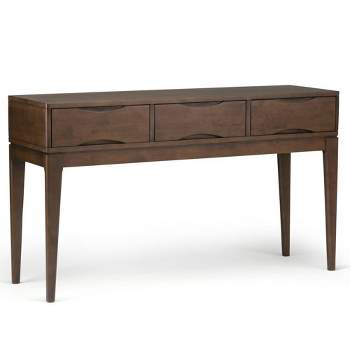 Pearson Console Sofa Table Walnut Brown - WyndenHall