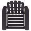 Kanmill Outdoor Lounge Chair With Cushions - Natural - SEI - 4 of 4